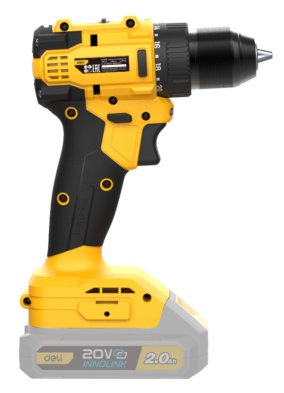 DELI δράπανο μπαταρίας DC120Z, Brushless, 20V, 45N.m | eLabstore.gr DELI δράπανο μπαταρίας DC120Z, Brushless, 20V, 45N.m | Εργαλεία | elabstore.gr