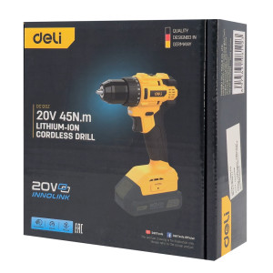 DELI δράπανο μπαταρίας DC120Z, Brushless, 20V, 45N.m | eLabstore.gr DELI δράπανο μπαταρίας DC120Z, Brushless, 20V, 45N.m | Εργαλεία | elabstore.gr