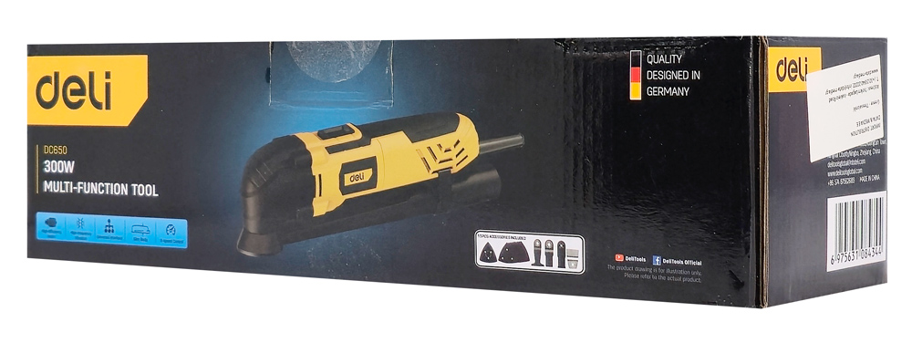 DELI παλινδρομικό πολυεργαλείο DC650, 300W, ρυθμιζόμενη ταχύτητα | eLabstore.gr DELI παλινδρομικό πολυεργαλείο DC650, 300W, ρυθμιζόμενη ταχύτητα | Εργαλεία | elabstore.gr