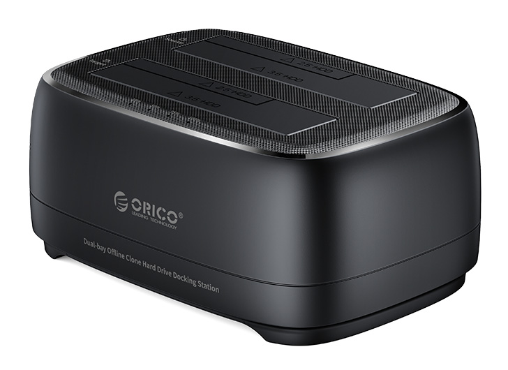 ORICO docking station για 2.5" ή 3.5" SATA HDD/SSD DD28U3-C, 2 θέσεων, 5Gbps, clone function, μαύρο | eLabstore.gr ORICO docking station για 2.5" ή 3.5" SATA HDD/SSD DD28U3-C, 2 θέσεων, 5Gbps, clone function, μαύρο | Συνοδευτικά PC | elabstore.gr