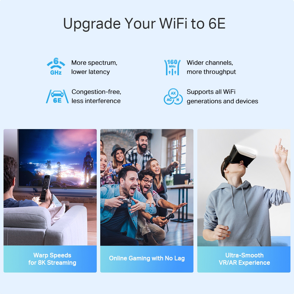 TP-LINK Home Mesh WiFi 6E System Deco XE75 Pro, 5400Mbps AXE5400, V3.0 | eLabstore.gr TP-LINK Home Mesh WiFi 6E System Deco XE75 Pro, 5400Mbps AXE5400, V3.0 | Δικτυακά | elabstore.gr
