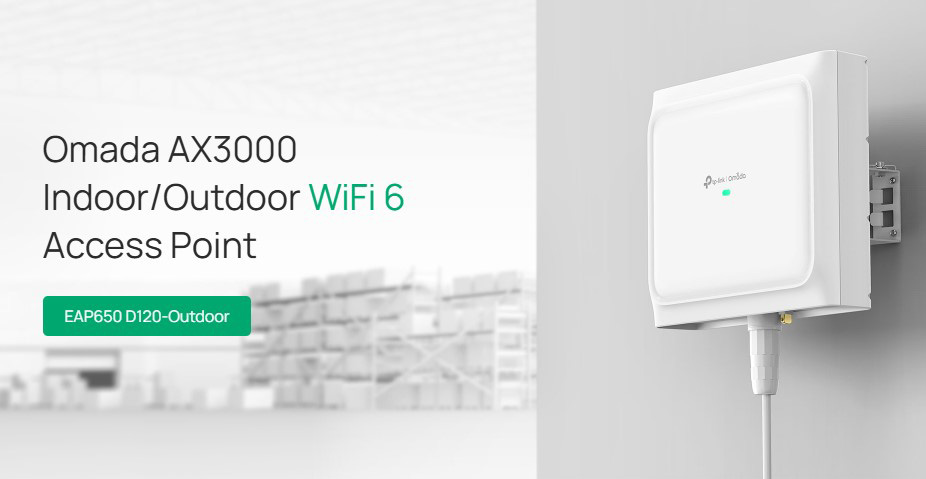 TP-LINK access point EAP650 D120-Outdoor, WiFi 6, 3000Mbps AX3000, Mesh, V1.0 | eLabstore.gr TP-LINK access point EAP650 D120-Outdoor, WiFi 6, 3000Mbps AX3000, Mesh, V1.0 | Δικτυακά | elabstore.gr