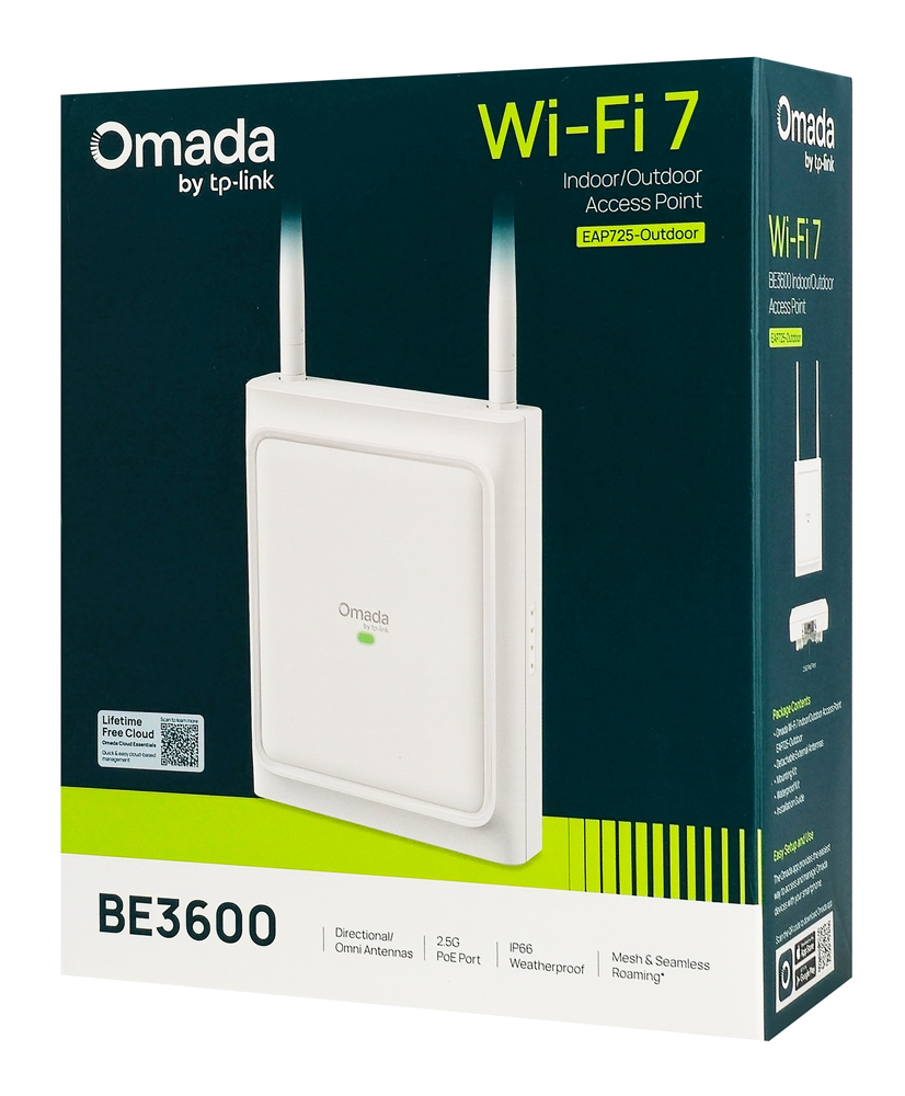 TP-LINK access point EAP725-Outdoor, WiFi 7, 3600Mbps BE3600, Mesh, V1.0 | eLabstore.gr TP-LINK access point EAP725-Outdoor, WiFi 7, 3600Mbps BE3600, Mesh, V1.0 - Image 6