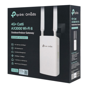 TP-LINK access point ER703WP-4G-Outdoor, WiFi 6, 3000Mbps AX3000, 4G+ Cat6, V1.0 | eLabstore.gr
