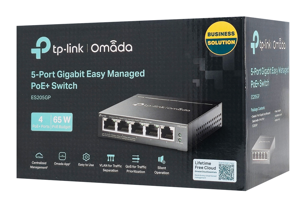 TP-LINK easy managed switch ES205GP, 5x Gigabit θύρες, PoE+, V1.0 | eLabstore.gr TP-LINK easy managed switch ES205GP, 5x Gigabit θύρες, PoE+, V1.0 - Image 6