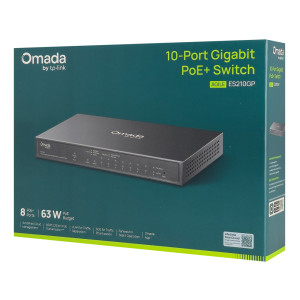 TP-LINK easy managed switch ES210GP, 10x Gigabit θύρες, PoE+, V1.0 | eLabstore.gr TP-LINK easy managed switch ES210GP, 10x Gigabit θύρες, PoE+, V1.0 | eLabstore.gr