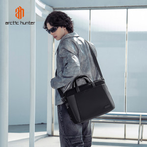 ARCTIC HUNTER τσάντα ώμου GWB00848 με θήκη laptop 15.6", 9L, μαύρη | Προσωπική Φροντίδα | elabstore.gr