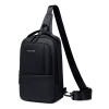 GOLDEN WOLF τσάντα Crossbody GXB00725, 4L, μαύρη | Προσωπική Φροντίδα | elabstore.gr