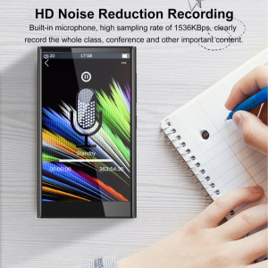 RUIZU MP3 player H10 με οθόνη αφής 3.8", 16GB, Bluetooth, μαύρο | eLabstore.gr RUIZU MP3 player H10 με οθόνη αφής 3.8", 16GB, Bluetooth, μαύρο | Εικόνα & Ήχος | elabstore.gr