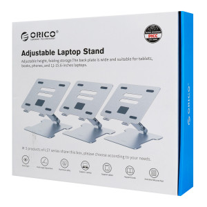 ORICO μεταλλική βάση για laptop/tablet LST-T1, 11~15.6", foldable, ασημί | eLabstore.gr ORICO μεταλλική βάση για laptop/tablet LST-T1, 11~15.6", foldable, ασημί | Αξεσουάρ για Laptop | elabstore.gr