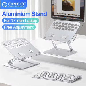 ORICO μεταλλική βάση για laptop/tablet LST02, 11~15.6", foldable, ασημί | Αξεσουάρ για Laptop | elabstore.gr