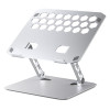 ORICO μεταλλική βάση για laptop/tablet LST02, 11~15.6", foldable, ασημί | Αξεσουάρ για Laptop | elabstore.gr