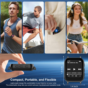 RUIZU MP3 player M8, 1.54", 32GB, Bluetooth, ελληνικό μενού, μαύρο | eLabstore.gr RUIZU MP3 player M8, 1.54", 32GB, Bluetooth, ελληνικό μενού, μαύρο | Εικόνα & Ήχος | elabstore.gr