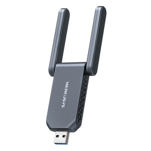 MERCUSYS ασύρματος USB αντάπτορας δικτύου MA37BEH, BE6500, Tri-Band, V1.0 | Δικτυακά | elabstore.gr