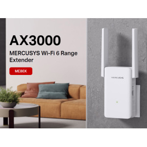 MERCUSYS range extender ME80X, WiFi 6, 3000Mbps AX3000, V1.0 | Δικτυακά | elabstore.gr