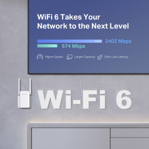 MERCUSYS range extender ME80X, WiFi 6, 3000Mbps AX3000, V1.0 | Δικτυακά | elabstore.gr