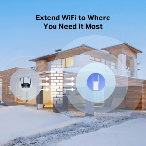 MERCUSYS range extender ME80X, WiFi 6, 3000Mbps AX3000, V1.0 | Δικτυακά | elabstore.gr