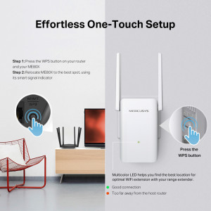 MERCUSYS range extender ME80X, WiFi 6, 3000Mbps AX3000, V1.0 | eLabstore.gr