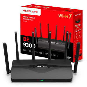 MERCUSYS router MR47BE, WiFi 7, 9.3Gbps BE9300, Tri-Band, V2.0 | eLabstore.gr MERCUSYS router MR47BE, WiFi 7, 9.3Gbps BE9300, Tri-Band, V2.0 | Δικτυακά | elabstore.gr