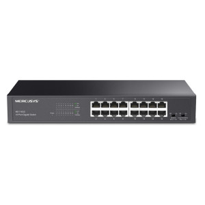 MERCUSYS desktop/rackmount switch MS116GS, 16x Gigabit θύρες, V1.0 | Δικτυακά | elabstore.gr