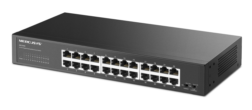 MERCUSYS desktop/rackmount switch MS124GS, 24x Gigabit θύρες, V1.0 | eLabstore.gr MERCUSYS desktop/rackmount switch MS124GS, 24x Gigabit θύρες, V1.0 | Δικτυακά | elabstore.gr