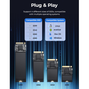 ORICO θήκη για M.2 NVME/NGFF SSD OXS2C3-G2, 10Gbps, γκρι | eLabstore.gr ORICO θήκη για M.2 NVME/NGFF SSD OXS2C3-G2, 10Gbps, γκρι | eLabstore.gr