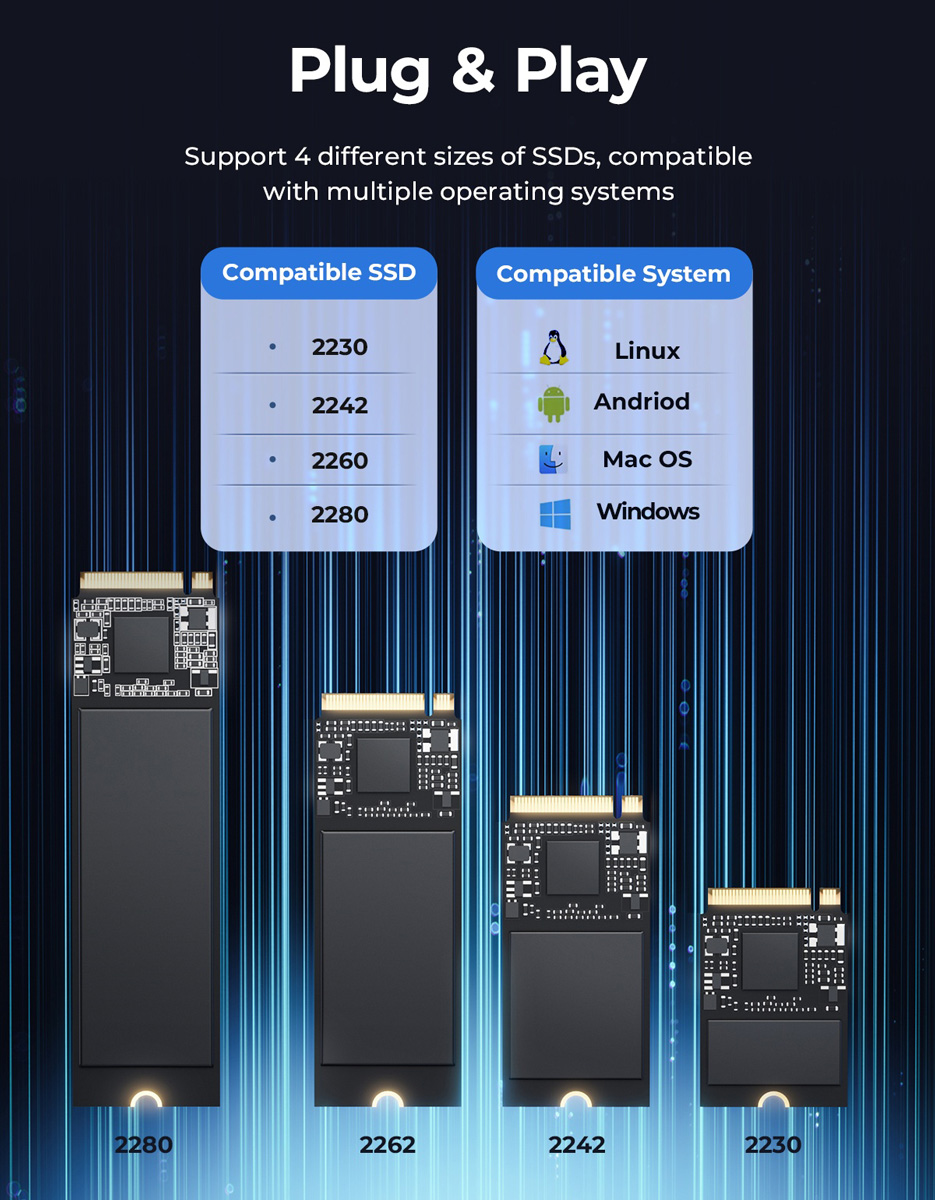 ORICO θήκη για M.2 NVME/NGFF SSD OXS2C3-G2, 10Gbps, γκρι | eLabstore.gr ORICO θήκη για M.2 NVME/NGFF SSD OXS2C3-G2, 10Gbps, γκρι - Image 6