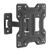 POWERTECH επιτοίχια βάση τηλεόρασης PT-1555, 23-43", έως 30kg, full motion | Εικόνα & Ήχος | elabstore.gr