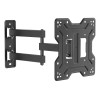 POWERTECH επιτοίχια βάση τηλεόρασης PT-1556, 23-43", έως 30kg, full motion | Εικόνα & Ήχος | elabstore.gr