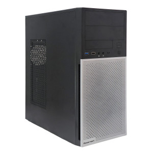 POWERTECH PC Case PT-1563 με 550W PSU, ATX Midi, 376.6x175x408.5mm, μαύρο | PC & Αναβάθμιση | elabstore.gr