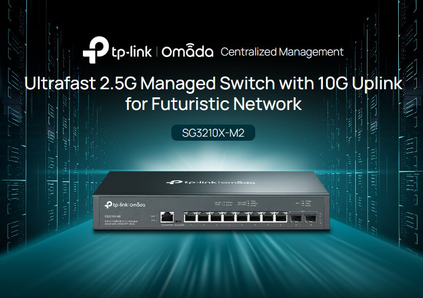 TP-LINK L2+ managed switch SG3210X-M2, 8x 2.5Gbps θύρες, V1.0 | eLabstore.gr TP-LINK L2+ managed switch SG3210X-M2, 8x 2.5Gbps θύρες, V1.0 | Δικτυακά | elabstore.gr