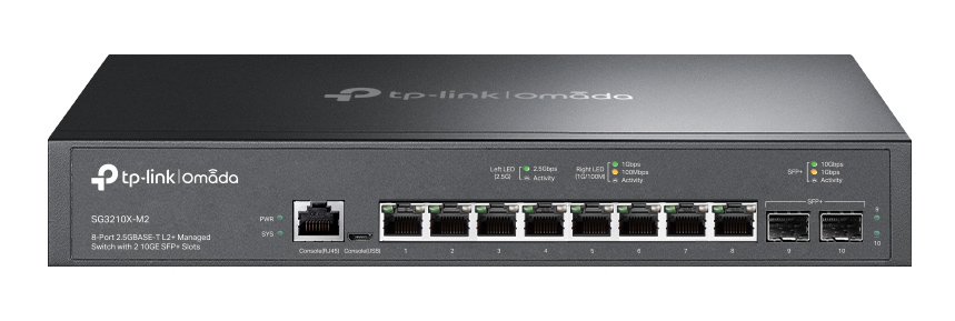 TP-LINK L2+ managed switch SG3210X-M2, 8x 2.5Gbps θύρες, V1.0 | eLabstore.gr TP-LINK L2+ managed switch SG3210X-M2, 8x 2.5Gbps θύρες, V1.0 | Δικτυακά | elabstore.gr