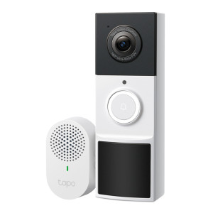 TP-LINK smart κουδούνι με κάμερα Tapo D210, 2K/3MP, WiFi, 6400mAh, IP65, V2.0 | Εργαλεία | elabstore.gr