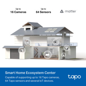 TP-LINK smart hub Tapo H500, HomeBase, WiFi, 868MHz, V1.0 | eLabstore.gr TP-LINK smart hub Tapo H500, HomeBase, WiFi, 868MHz, V1.0 | Οικιακός εξοπλισμός | elabstore.gr