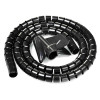 POWERTECH δεματικό καλωδίων TIES-083, πλαστικό, Φ20mm, 2m, μαύρο | Καλώδια - Αντάπτορες | elabstore.gr