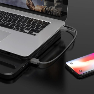 ORICO καλώδιο USB 2.0 U2-AA02, 480Mbps, 1m, γκρι | Καλώδια - Αντάπτορες | elabstore.gr