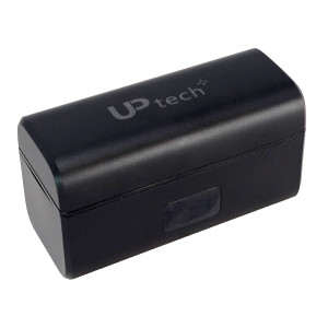 UPTECH ασύρματα μικρόφωνα UPW-M9MAX με θήκη φόρτισης, USB-C, 2.4GHz, μαύρο | Αξεσουάρ κινητών | elabstore.gr
