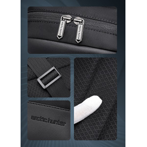 ARCTIC HUNTER τσάντα Crossbody XB00829, 3L, μαύρη | eLabstore.gr