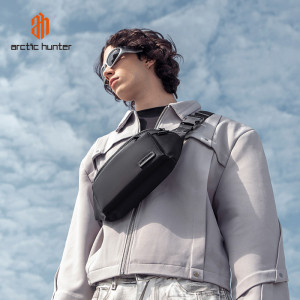 ARCTIC HUNTER τσάντα Crossbody XB00837, 3.5L, μαύρη | Προσωπική Φροντίδα | elabstore.gr