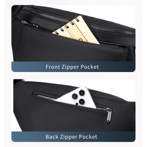 ARCTIC HUNTER τσάντα Crossbody XB00837, 3.5L, μαύρη | Προσωπική Φροντίδα | elabstore.gr