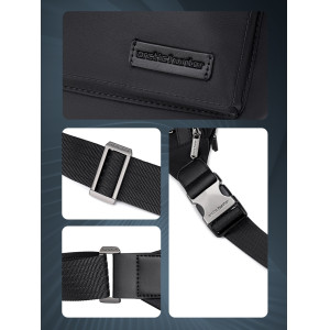ARCTIC HUNTER τσάντα Crossbody XB00837, 3.5L, μαύρη | Προσωπική Φροντίδα | elabstore.gr