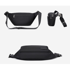 ARCTIC HUNTER τσάντα Crossbody XB00837, 3.5L, μαύρη | eLabstore.gr