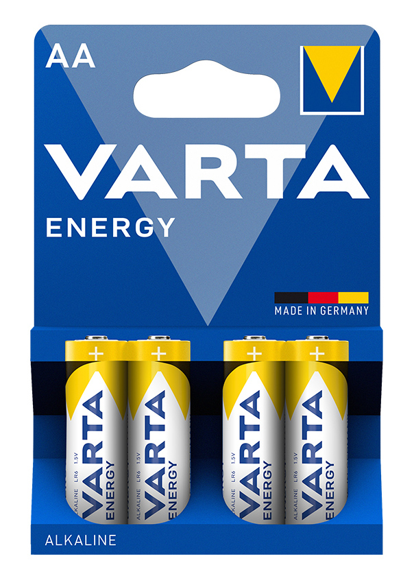 VARTA αλκαλικές μπαταρίες Energy, AA/LR6, 1.5V, 4τμχ | eLabstore.gr VARTA αλκαλικές μπαταρίες Energy, AA/LR6, 1.5V, 4τμχ | Μπαταρίες | elabstore.gr