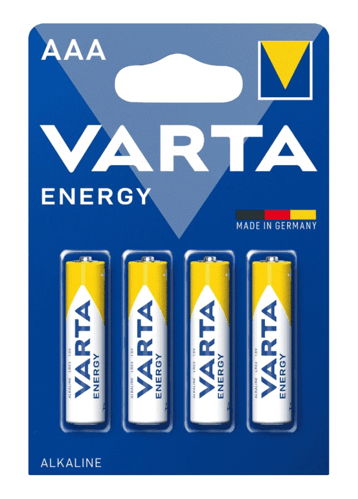 VARTA αλκαλικές μπαταρίες Energy, AAA/LR03, 1.5V, 4τμχ | eLabstore.gr VARTA αλκαλικές μπαταρίες Energy, AAA/LR03, 1.5V, 4τμχ | Μπαταρίες | elabstore.gr