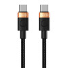 CABLETIME καλώδιο USB-C CT-CM60, 60W, 480Mbps, 1m, μαύρο | Καλώδια - Αντάπτορες | elabstore.gr