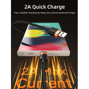 CABLETIME καλώδιο USB-C σε USB CT-AMCM2A, 2A, 480Mbps, 1m, μαύρο | Καλώδια - Αντάπτορες | elabstore.gr