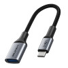CABLETIME αντάπτορας USB-C σε USB CT-CMAF3.0, 5Gbps, γκρι | Καλώδια - Αντάπτορες | elabstore.gr