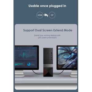 CABLETIME αντάπτορας DisplayPort σε HDMI CT-AV589-P02G4K60, 4K/60Hz, γκρι | eLabstore.gr