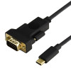 CABLETIME καλώδιο USB-C σε VGA CT-U31-CMVGA, 1080p/60Hz, 1.8m, μαύρο | Καλώδια - Αντάπτορες | elabstore.gr