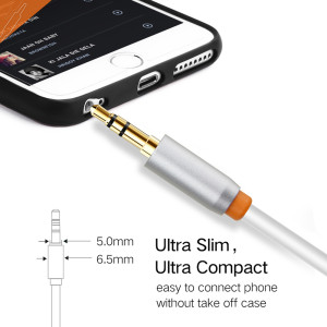 CABLETIME καλώδιο ήχου 3.5mm CT-AV311-P11RG, γωνιακό, gold plated, 3m, λευκό | Καλώδια - Αντάπτορες | elabstore.gr